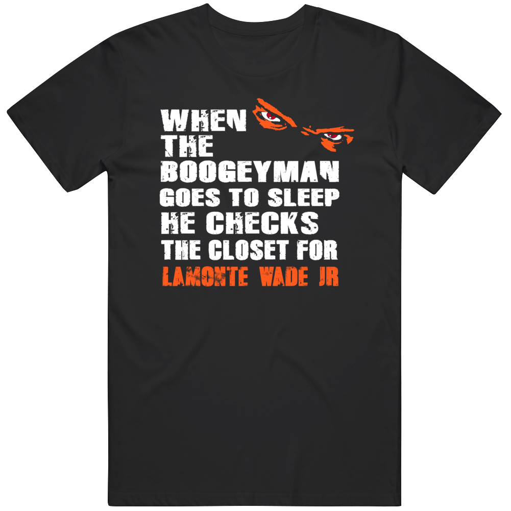 LaMonte Wade Jr Boogeyman San Francisco Baseball Fan T Shirt –  thAreaTshirts