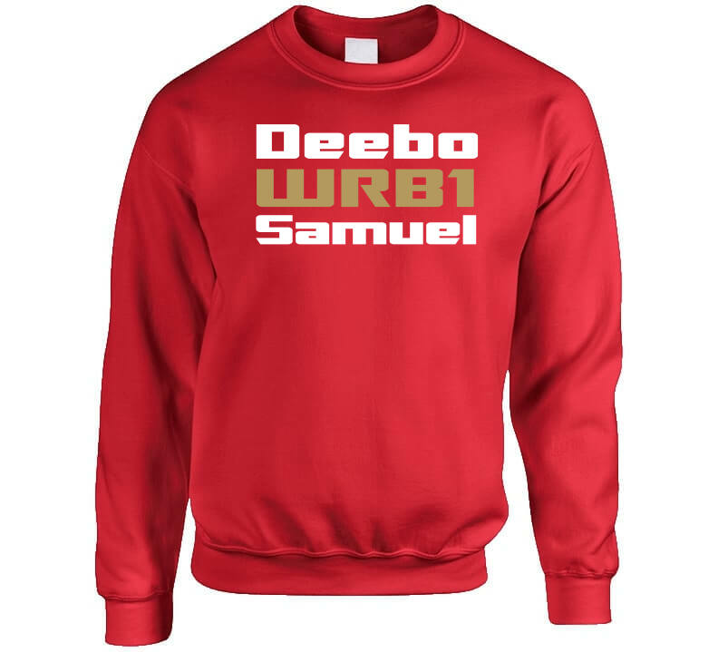 San Francisco 49ers WRB1 Deebo Samuel T-Shirt, hoodie, sweater and long  sleeve