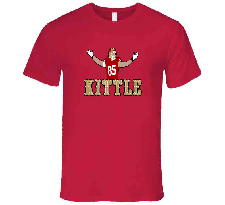 eorge Kittle kittle over the middle shirt, hoodie, sweater and v-neck  t-shirt