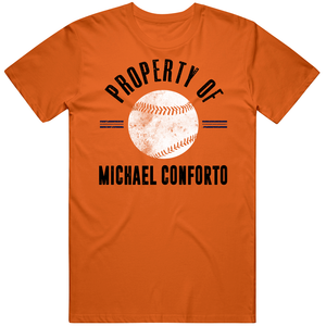Michael Conforto Property Of San Francisco Baseball Fan T Shirt