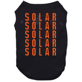 Jorge Solar X5 San Francisco Baseball Fan T Shirt