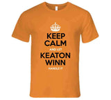 Keaton Winn Keep Calm San Francisco Baseball Fan T Shirt