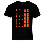 Jorge Solar X5 San Francisco Baseball Fan T Shirt