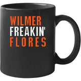 Wilmer Flores Freakin San Francisco Baseball Fan T Shirt