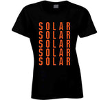 Jorge Solar X5 San Francisco Baseball Fan T Shirt