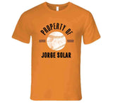 Jorge Solar Property Of San Francisco Baseball Fan T Shirt