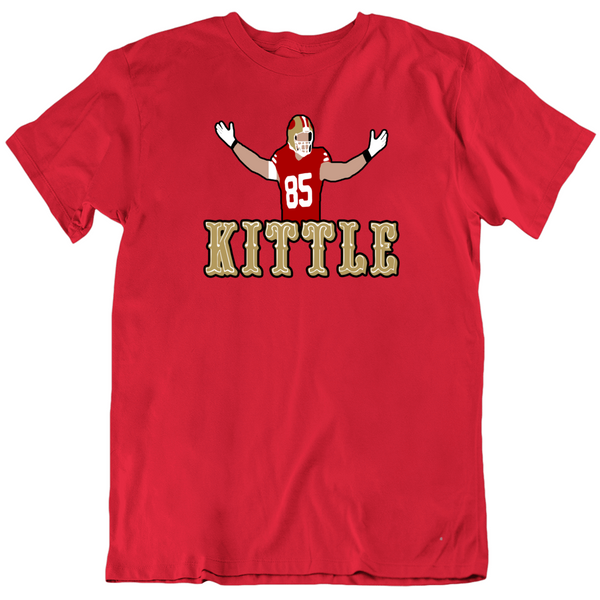 George Kittle Youth Shirt  San Francisco Football Kids T-Shirt