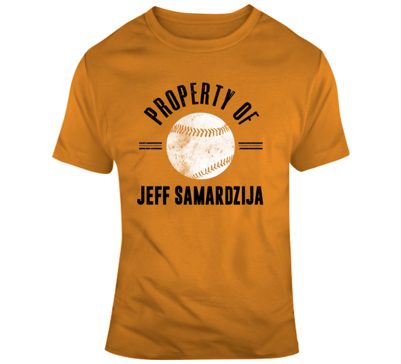 Jeff Samardzija Property San Francisco Baseball Fan T Shirt