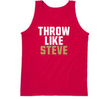 Steve Young Throw Like Steve San Francisco Football Fan T Shirt