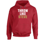 Steve Young Throw Like Steve San Francisco Football Fan T Shirt